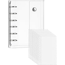 Amazon | Virtarlux A7 シール帳 台紙 リフィル用 透明 台紙付き 剥離