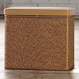 ラモントホームCarterカプチーノベンチHamper 19.5インチ高X 21インチ幅X 12.75インチ奥行