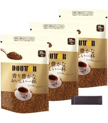 Amazon.co.jp: ドトール インスタントコーヒー 香り芳ばしおいしい一杯