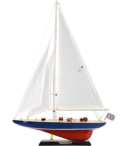 超高級 KiADE フランス ヨット R BABY82 模型 アンティーク KiADE フランスの船舶模型メーカー 高級ヨット模型 インポート