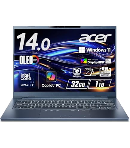 Amazon.co.jp: Acer ノートパソコン Swift 14 AI Core Ultra 5