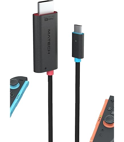 Amazon | MATECH Switch Combo HDMI ケーブル 3in1（HDMI/Type-C