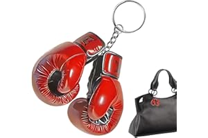 ボクシンググローブチャームキーリング | スポーツ用ボクシンググローブキーチェーン,精巧な車用オーナメント バックパック装飾 子供から大人まで家族向け