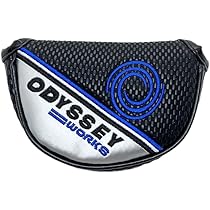 ODYSSEY パター　カバー付　レフティ Amazon.co.jp: オデッセイ ODYSSEY WORKS ハーフマレット 小型用