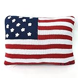 (ポロ ラルフローレン) Polo Ralph Lauren 600669400 クッション 星条旗柄 USA 枕 おしゃれ ホーム ニット [並行輸入品]