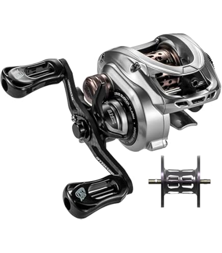 Amazon | M1 ベイトキャスターリール、4.4オンス 超軽量カーボン