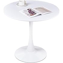 Amazon｜VECELO 丸テーブル ダイニングテーブル 直径60×高さ73cm