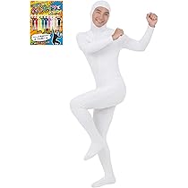 Amazon | GOKEI 全身タイツ ストレッチ 顔出し 変装 仮装 コスチューム