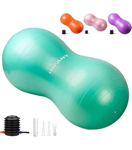 Qavlbor Yoga Ball Pregnancy Ball, 1.7mm Extra Thick Birthing