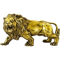 幸運　真鍮　ブラス　オブジェ　ライオン　アンティーク　gold 　ゴールド　希少 幸運 真鍮 ブラス オブジェ ライオン アンティーク gold