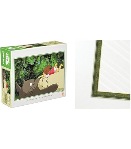 【3点セット】【フレーム付き】となりのトトロ　パズル　70ピース 3点セット】【フレーム付き】となりのトトロ パズル 70ピース