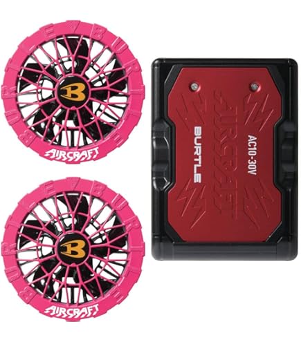 バートル19Vファン、デバイスバッグ限定色セット Amazon.co.jp: [バートル] BURTLE デバイスバッグ【限定カラー：ピンク