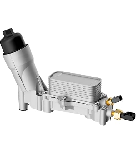 XINLIN Alloggiamento Filtro Olio In Alluminio 926-876 926-959 Con Radiatore Per Dodge E Jeep 2011-2016, Kit Completo