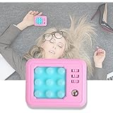 【Pets & People】 むげんプチプチ ストレス発散グッズ プッシュポップ キーホルダー プッシュポップ ストレス解消グッズ (ピンク)