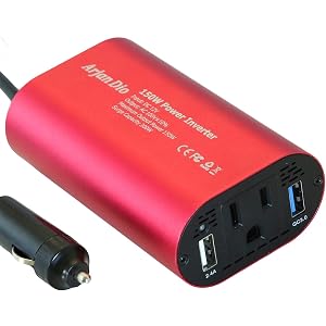 【 Quick Charge 3.0搭載 】(ArjanDio) インバーター 12v シガーソケット コンセント カー…