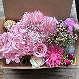 ベリー berry BOX ピンク系 ペッパーベリー ドライフラワー アジサイ ハーバリウム
