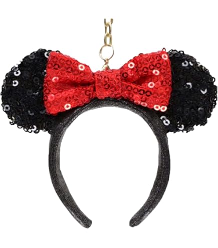 Amazon | ディズニーリゾート限定 ミニー リボン ヘアゴム 大 ドット