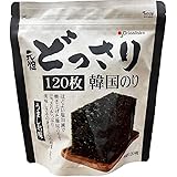 オリオンジャコー どっさり韓国のり うましお味 120枚 ×2袋