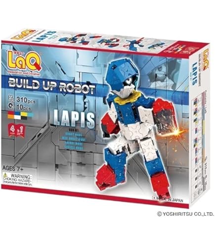 Amazon.co.jp: ラキュー (LaQ) ビルドアップロボ(BuildUpRobot