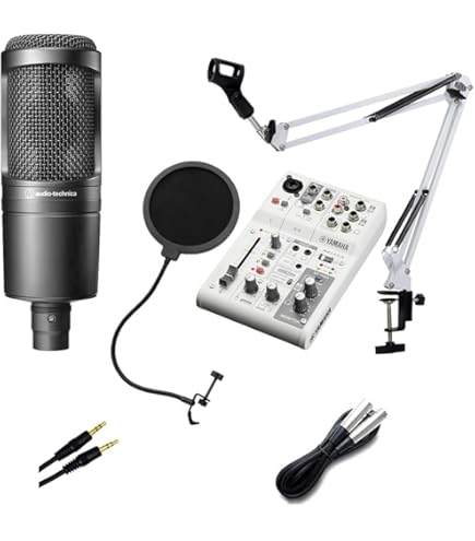 Amazon.co.jp: YAMAHA AG03 MK2 高音質配信 録音セット 動画配信