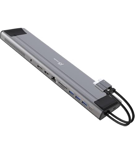 j5creat JCD397 11in1 マルチアダプター JCD397 USB3.2 トリプルディスプレイ11in1マルチアダプター