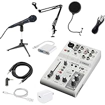 Amazon.co.jp: YAMAHA AG03MK2 配信セット (ダイナミックマイク+iPhone 