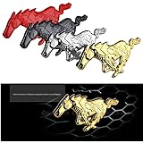 Amazon マスタング 走る馬 ポニーエンブレム エンブレム 車 バイク