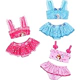 ディズニー プリンセス アリエル エルサ ソフィア キッズ用水着 サイズ110.120.130 [並行輸入品]