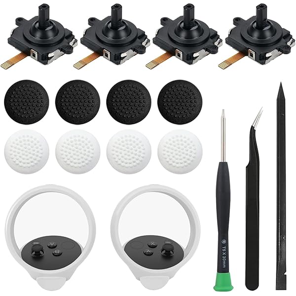 Amazon.co.jp: Oculus Quest 2コントローラー用ジョイスティック交換