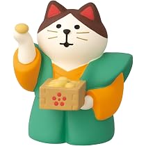 Amazon.co.jp: デコレconcombre 鬼っこ猫 恵方巻 約26×33×h43 ZFK