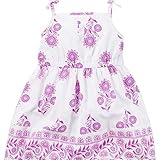 カーターズ Carter's ワンピース ノースリーブ 綿100% オムツカバー付き Printed Dress 6M (61-67cm)