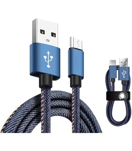 Amazon.co.jp: Micro USB ケーブル マイクロタイプB for PS4 充電