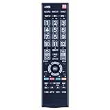 テレビリモコン CT-90389 for TOSHIBA 東芝レグザリモコン regza リモコン 東芝テレビリモコン19B3 22B3 26B3 32B3 40B3対応【部品番号 : 75026873】