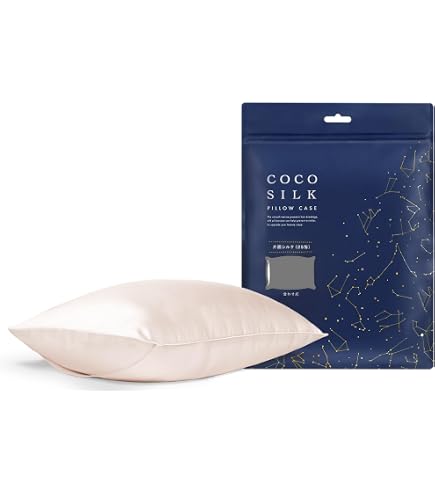 Amazon｜[COCOSILK] シルク100％ 枕カバー 90×68cm トゥルースリーパー
