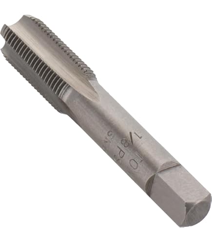 Amazon.co.jp: NPT 1/8-27 アメリカ 管用 テーパねじ用タップ 右手 高