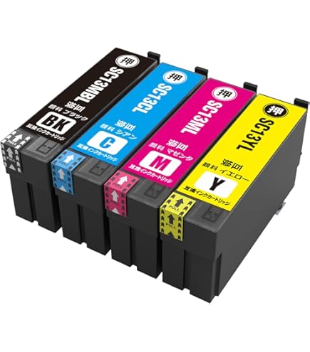 Amazon.co.jp: 【インク革命】 EPSON用 SC1C70 大判 リサイクルインク