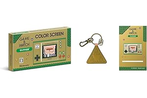 ゲーム&ウオッチ ゼルダの伝説+本革キーホルダー(ゼルダの伝説) (【Amazon.co.jp限定】アクリルスマホスタンド 同梱)