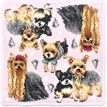 ゆみ　ハンカチ　ヨーキーちゃん柄 61Flx11s0AL._AC_UL210_SR210,