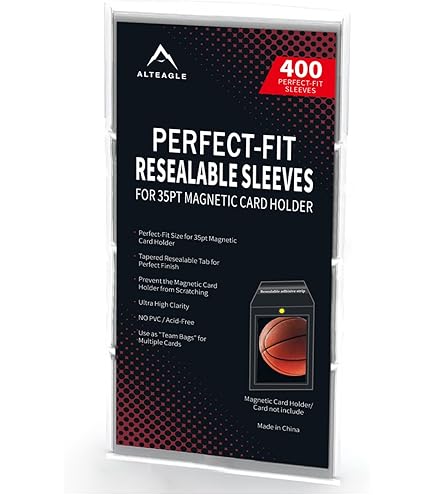 Sports Card Protector 35pt , One Touch Card Holder, Inner Dimension  Magnetic Card Case
