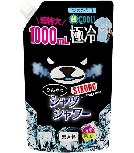 Amazon | ひんやりシャツシャワー ストロングミント 400ml 詰め替え用