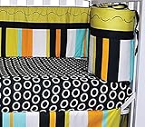 Slate Blue (Navy) 100% Cotton Crib Fitted Sheet by DK LEIGH