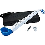 NUVO ヌーボ プラスチック製管楽器 サックス C調 jSax 2.0 ジェイサックス White/Blue N520JWBL [専用ハードケース付き] 【国内正規品】