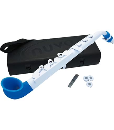 Amazon | NUVO ヌーボ プラスチック製 サックス jSax White/Blue