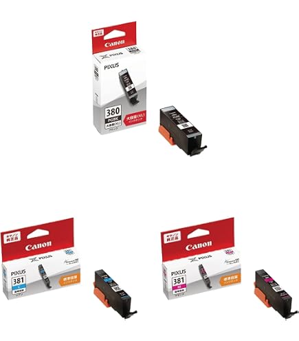 Amazon.co.jp: ［純正品 3色セット］ キヤノン インクカートリッジ BCI