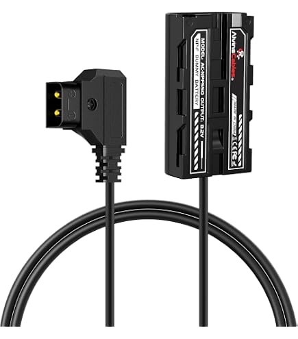Amazon | Atomos Ninja Vモニター電源ケーブル D-タップロックDCコード