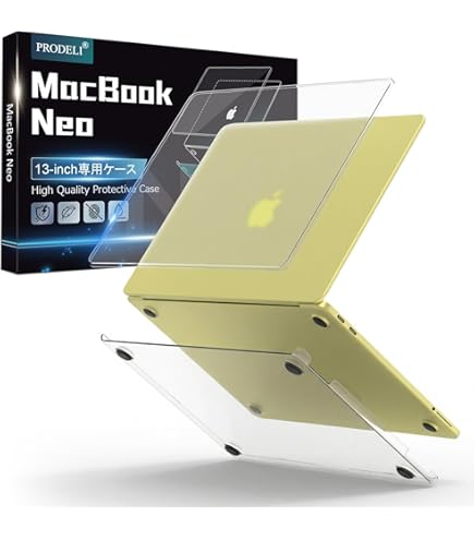 Amazon.co.jp: TwoL MacBook Air Hard Matte Shell Case + Protective