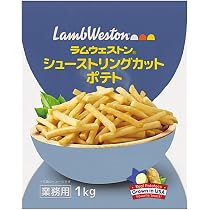 murarin！AZラム＆ポテト10Kg 市販品小分け4パック Amazon | [冷凍]ラムウェストン シューストリングカットポテト 1kg