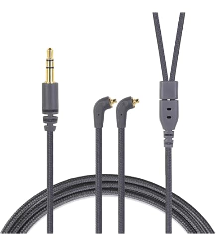 etymotic research ER3XR okcsc mmcx変換付き OKCSC Headphone Connector MMCX Cable Connected to Etymotic