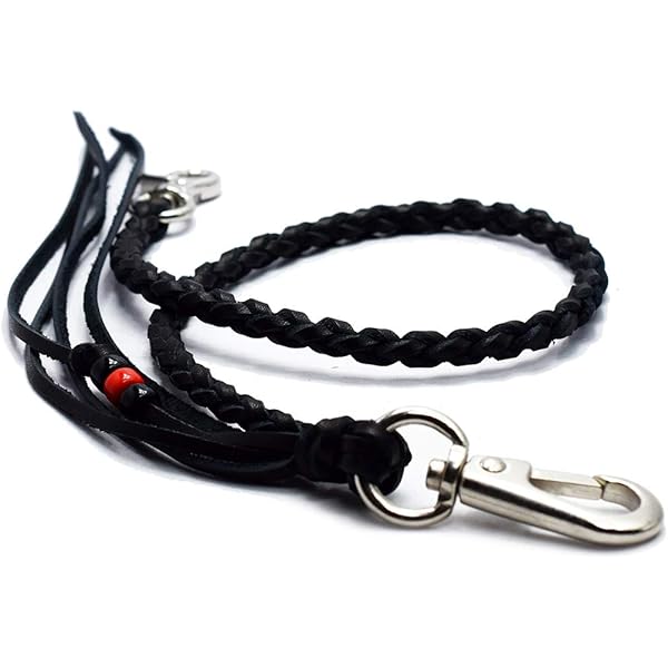 レッドムーン　ウォレットチェーン　レザー　ブラック 楽天市場】REDMOON レッドムーン ウォレットチェーン レザーロープ 革