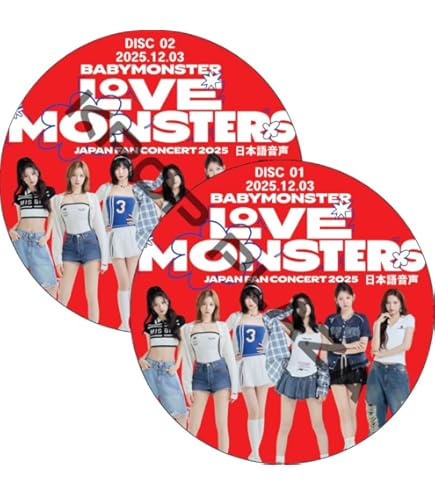 Amazon.co.jp: BABYMONSTER DVD 2025 BABYMONSTER 1st WORLD TOUR